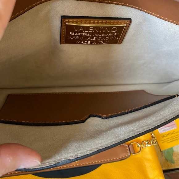 Valentino by Mario Valentino Clutch Crossbody Purse - Picture 7 of 8